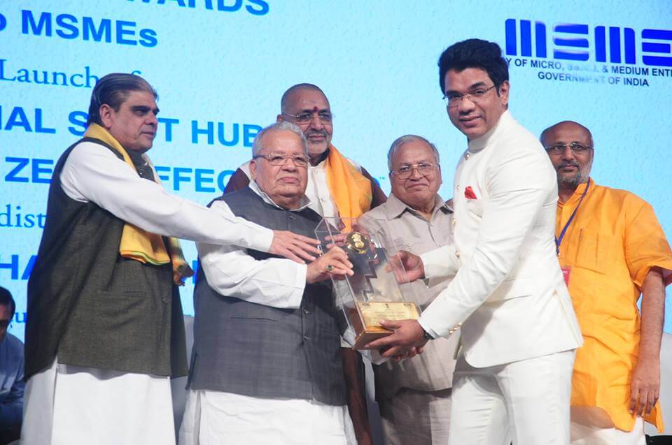 MSME National Award by Hon. MSME Minister Mr. Kalraj Mishra
